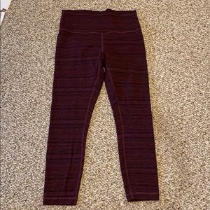 Lululemon high waisted leggings